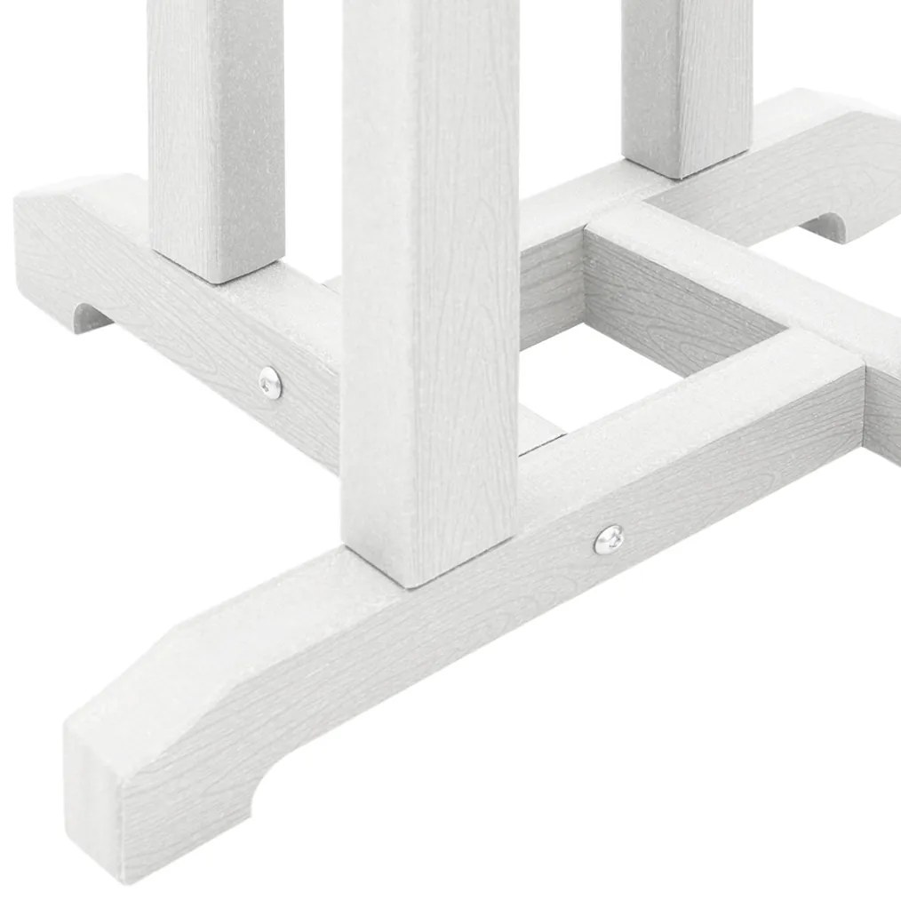 Bárasztal Fehér 55x55x107 cm HDPE