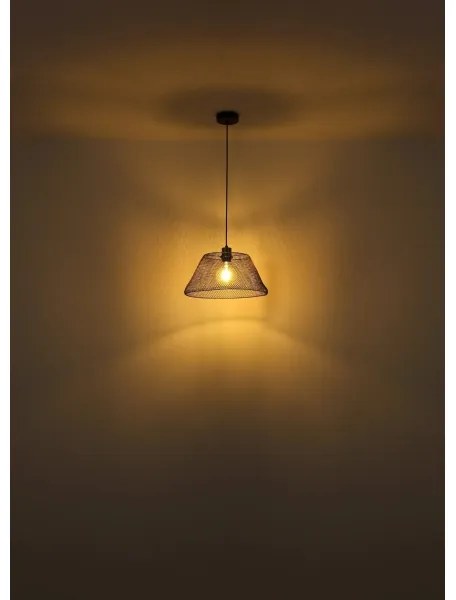 Globo 15646H1 - Csillár zsinóron BAKU 1xE27/40W/230V átm. 36 cm