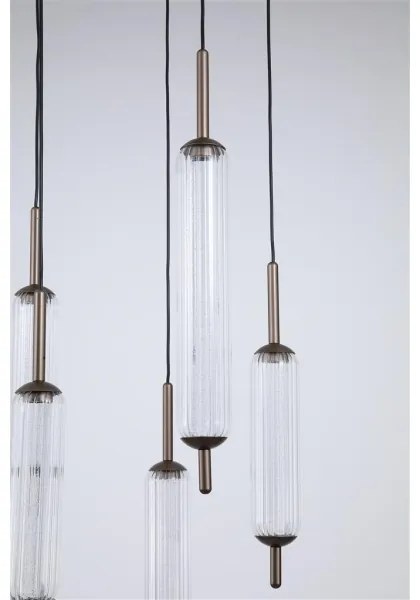 Searchlight 76210-5CL - CATTAIL LED dimmelhető kábeles függeszték LED/24W/230V