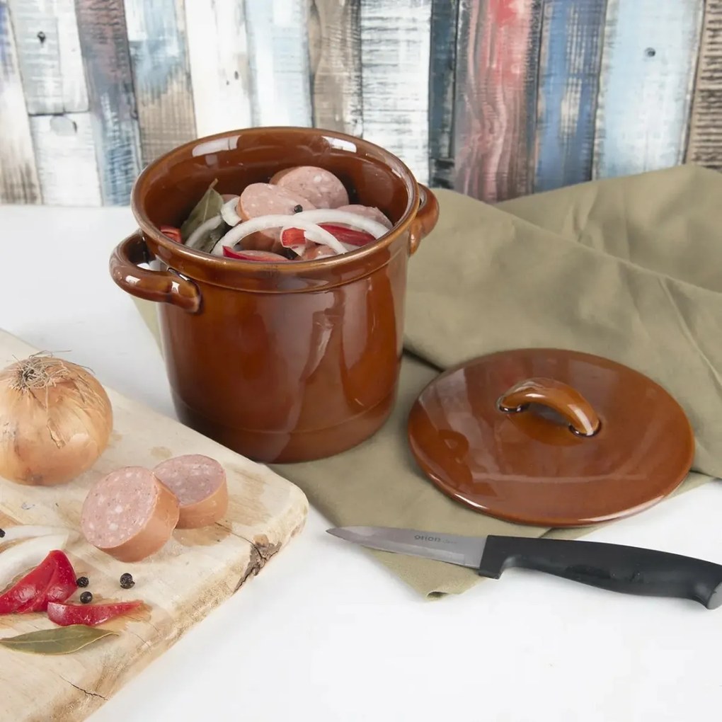 Orion Kerámia zsírszűrő fedéllel, 1,1 l, 1,1 l