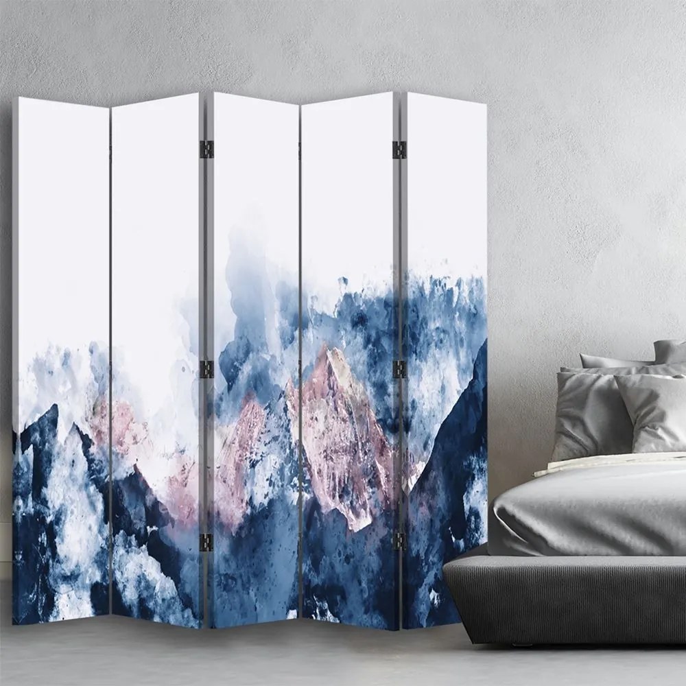 Gario Paraván Havas csúcsok a felhõkben Méret: 180 x 170 cm, Kivitelezés: Klasszikus paraván