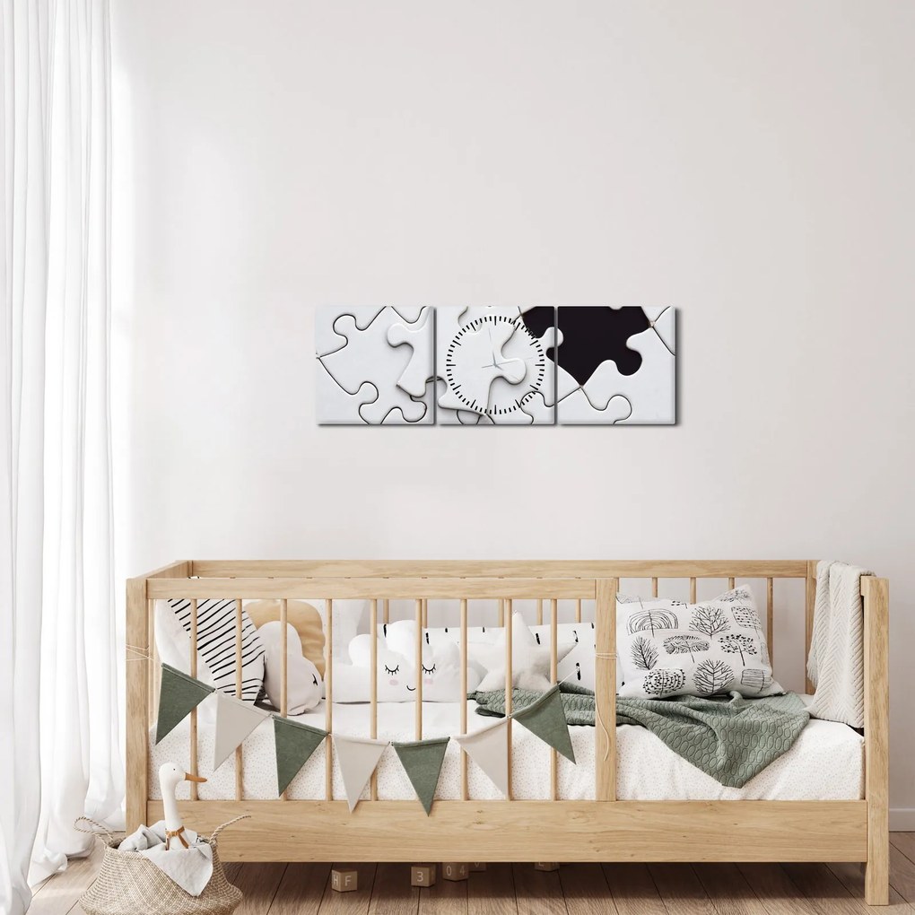 Puzzle képe (órával) (90x30 cm)