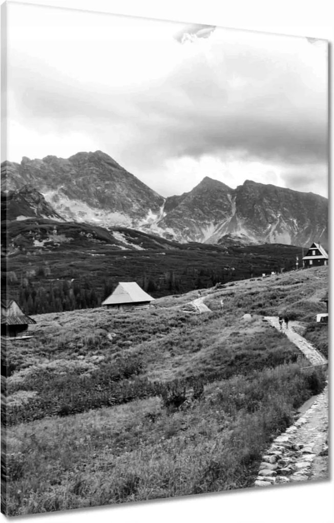 Vászonkép 60x80 Tátra Lengyel hegyek Kilátás