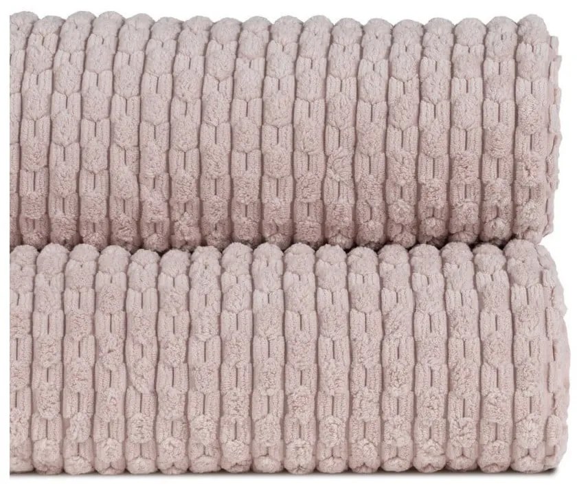 Rózsaszín steppelt ágytakaró 180x260 cm – Ixia