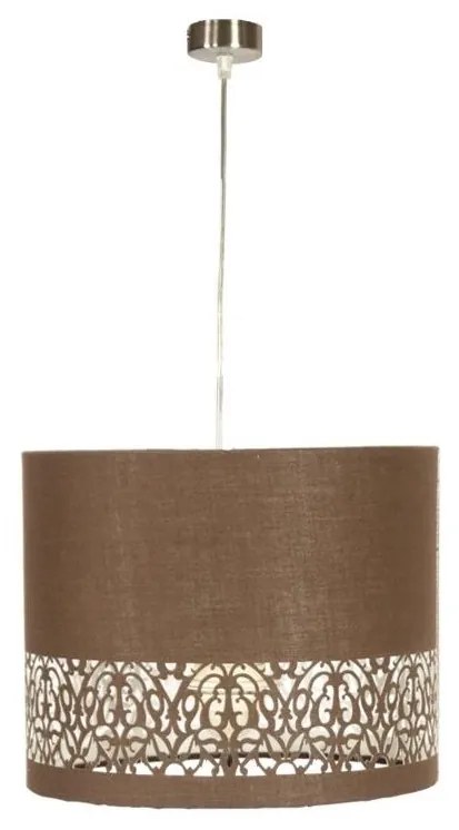 Csillár zsinóron ARABESCA 1xE27/60W/230V barna