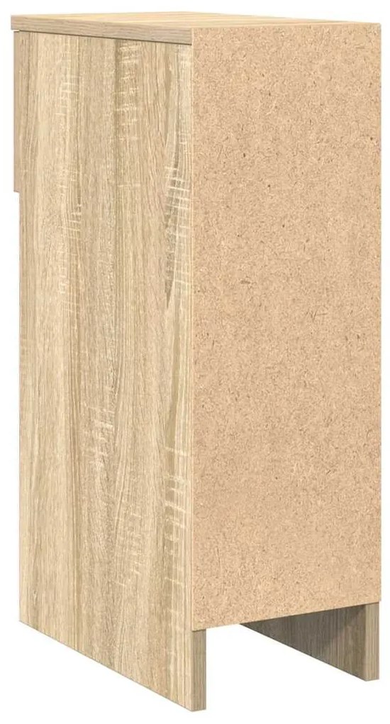 éjjeliszekrények fiókkal 2 db sonoma tölgy 20 x 36 x 60 cm
