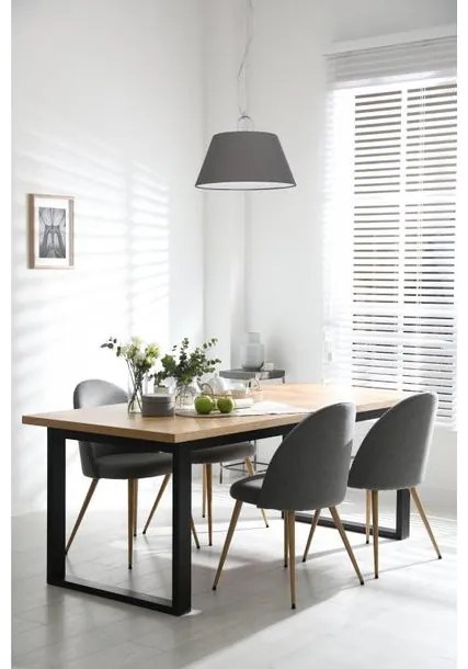 Lámpa Mennyezeti lámpatest KASEL , 6243, AC220-240V, 50/60Hz, 1*E27, max.40W, átmérő 40 cm, szürke