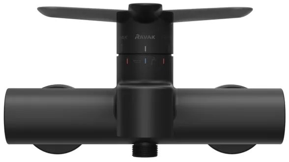 Ravak X070185 - PURI kádcsaptelep, fekete