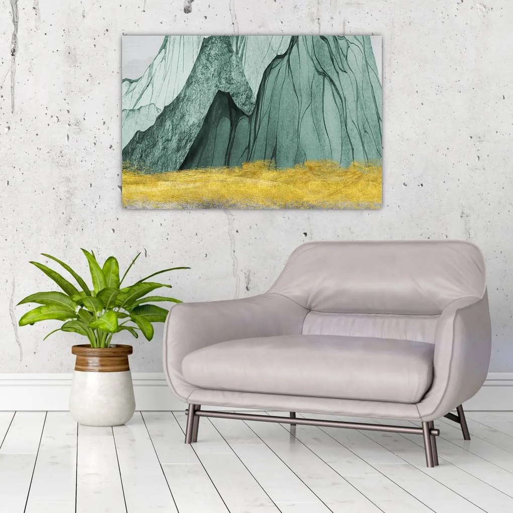 Kép - Smaragdhegység N⁰3 (90x60 cm)
