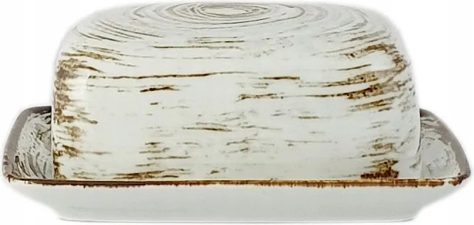 Nosztalgia Fehér Porcelán Vajtartó fehér/tejszín Alumínium Bogucice