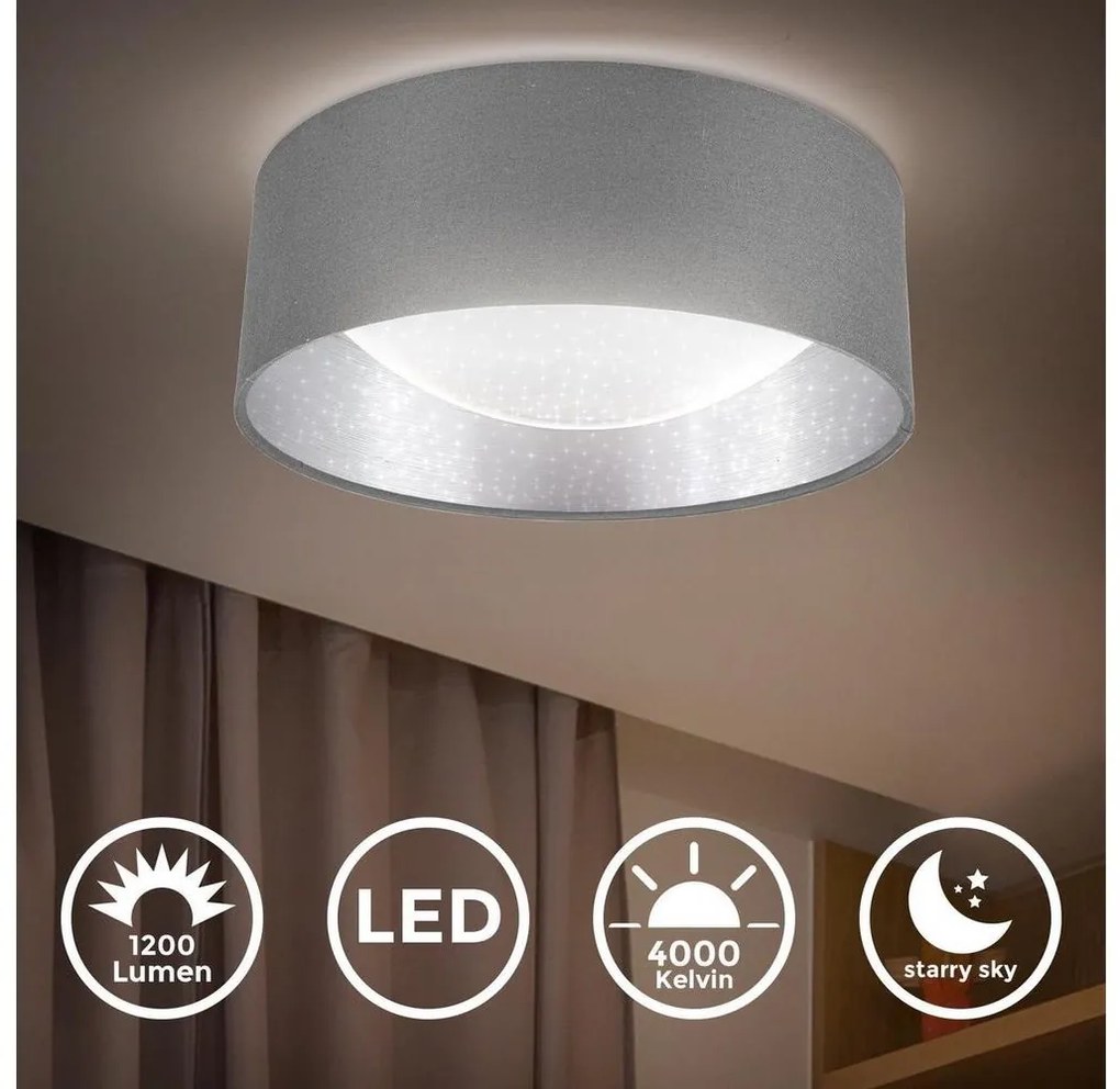 B.K. Licht B.K. Licht 1308 - LED Mennyezeti lámpa LED/12W/230V P4983