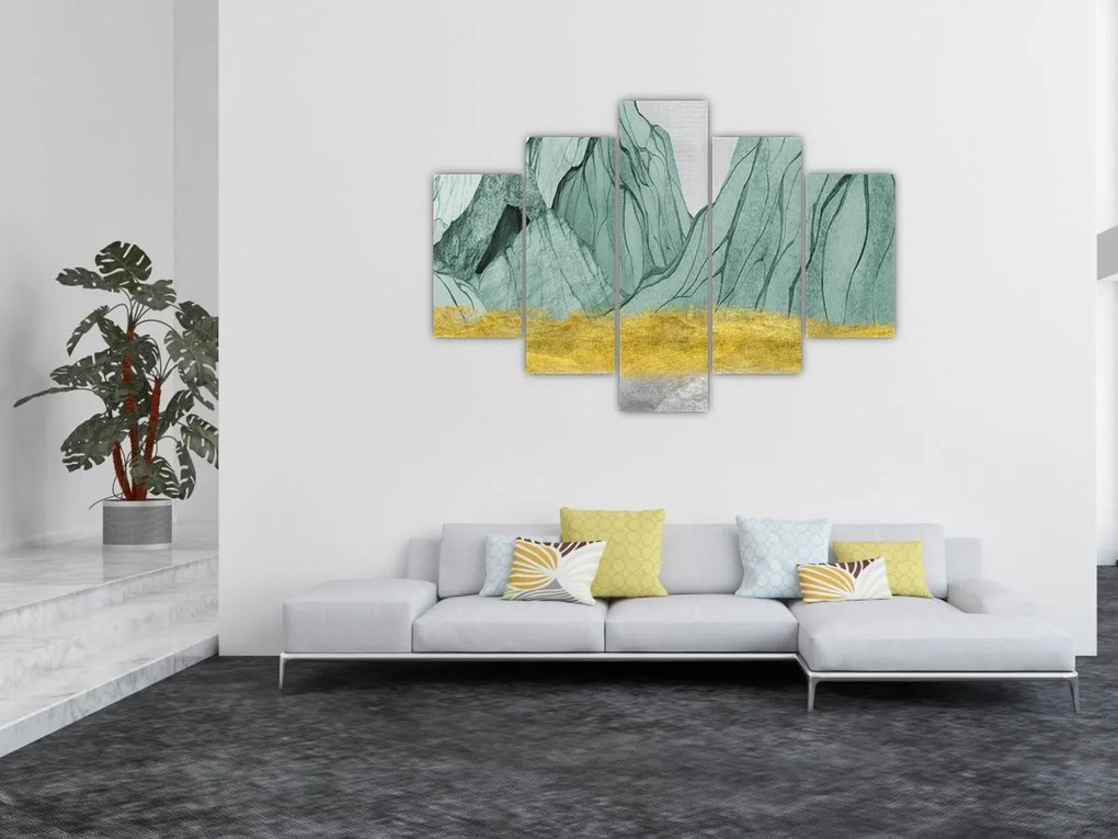 Kép - Smaragdhegység N⁰1 (150x105 cm)