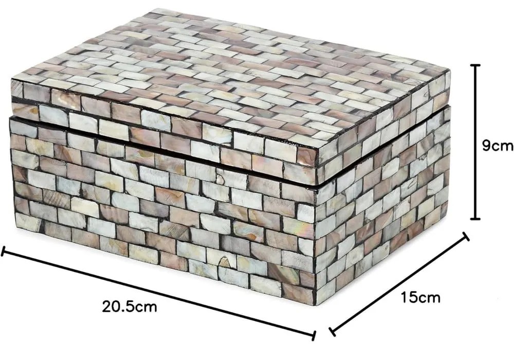Haiphong Box szürke tárolódoboz - Compactor