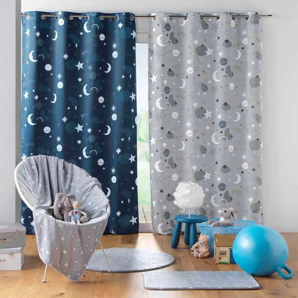 Gyerek függöny 140x260 cm Moonlight – douceur d'intérieur