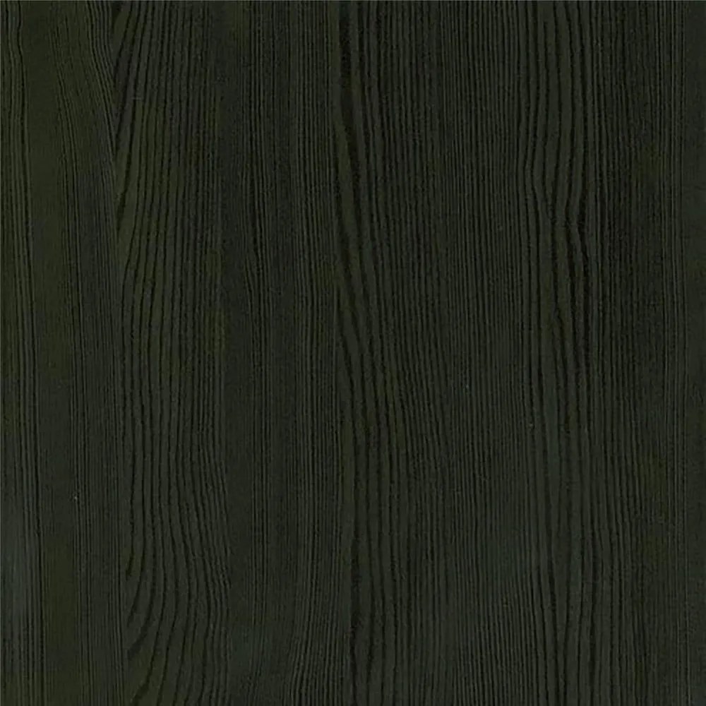 Fekete könyvespolc tölgyfa dekorral 79x117 cm Wainwright - Queer Eye