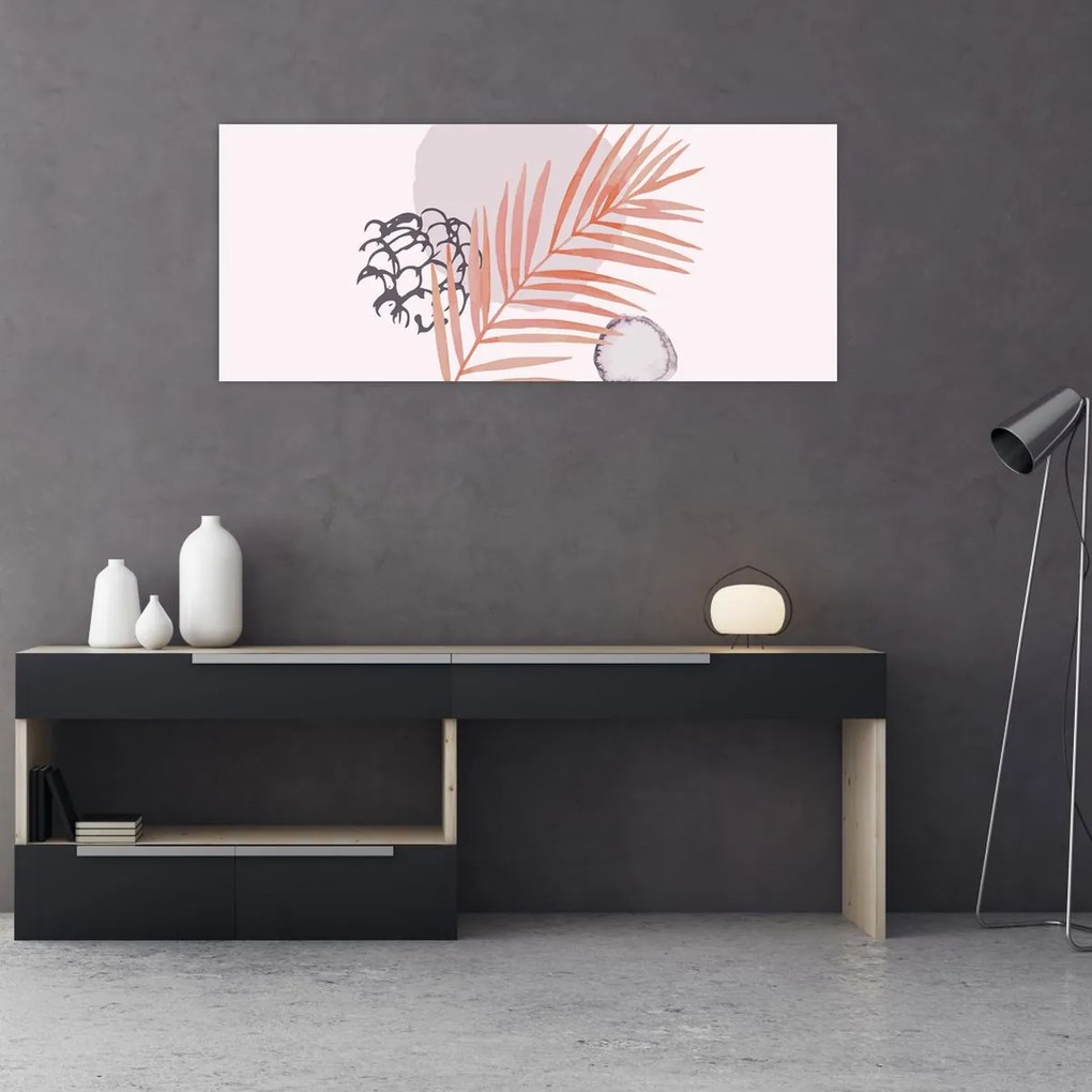 Kép - Lila minimalizmus N⁰3 (120x50 cm)