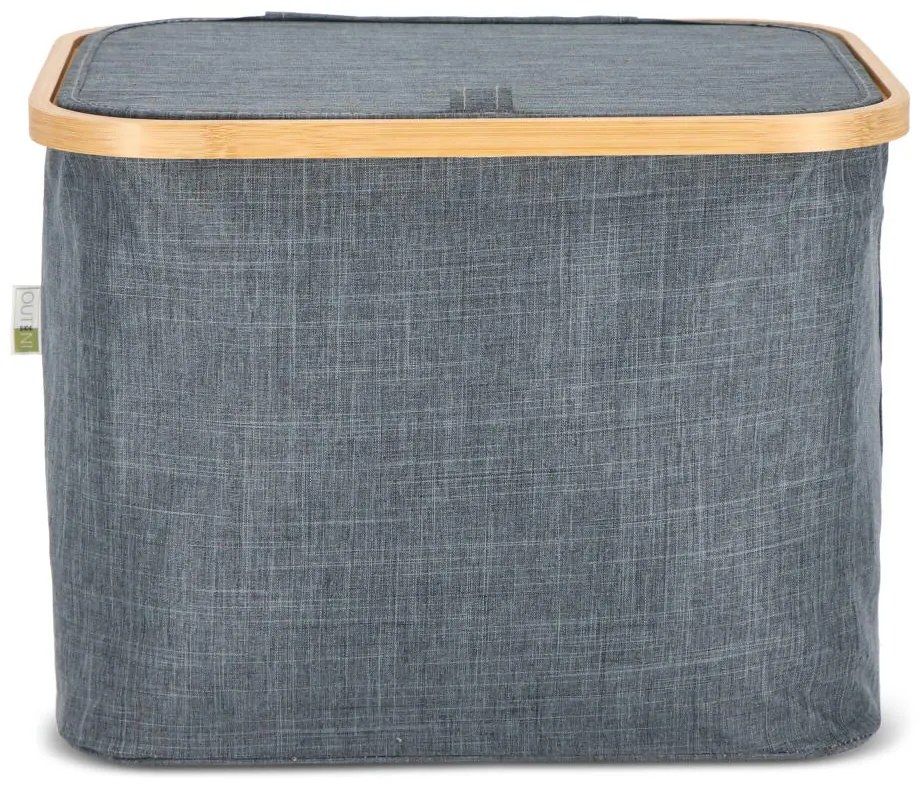 Összecsukható kosár NOLVIO 25 L, kékesszürke