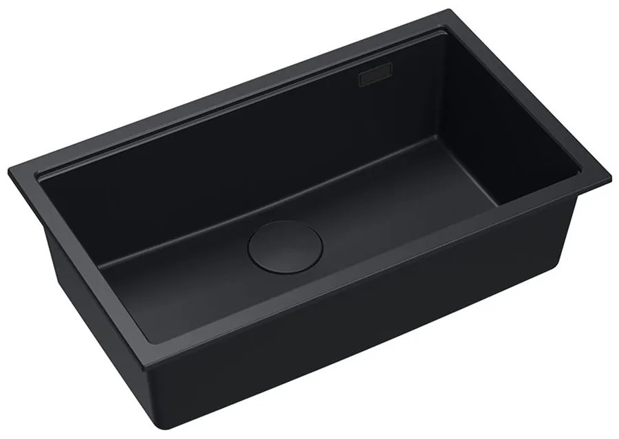 gránit mosogató Logan 110 Black