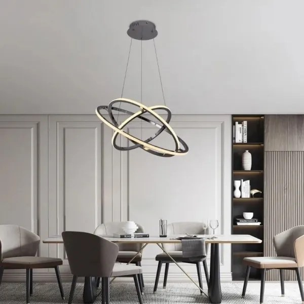 LED állítható fényerejű csillár kábellel LED/105W/230V 3000-6500K + DO