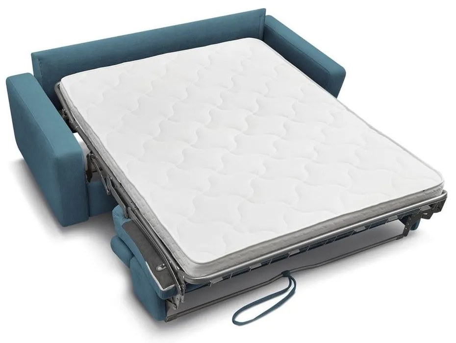 Kék kinyitható kanapé 195 cm Monaco – Bobochic Paris