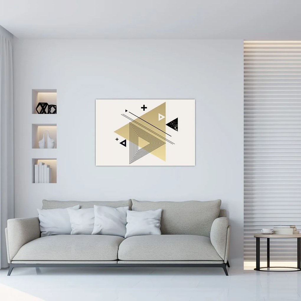 Kép - Geometriai formák N⁰4 (90x60 cm)