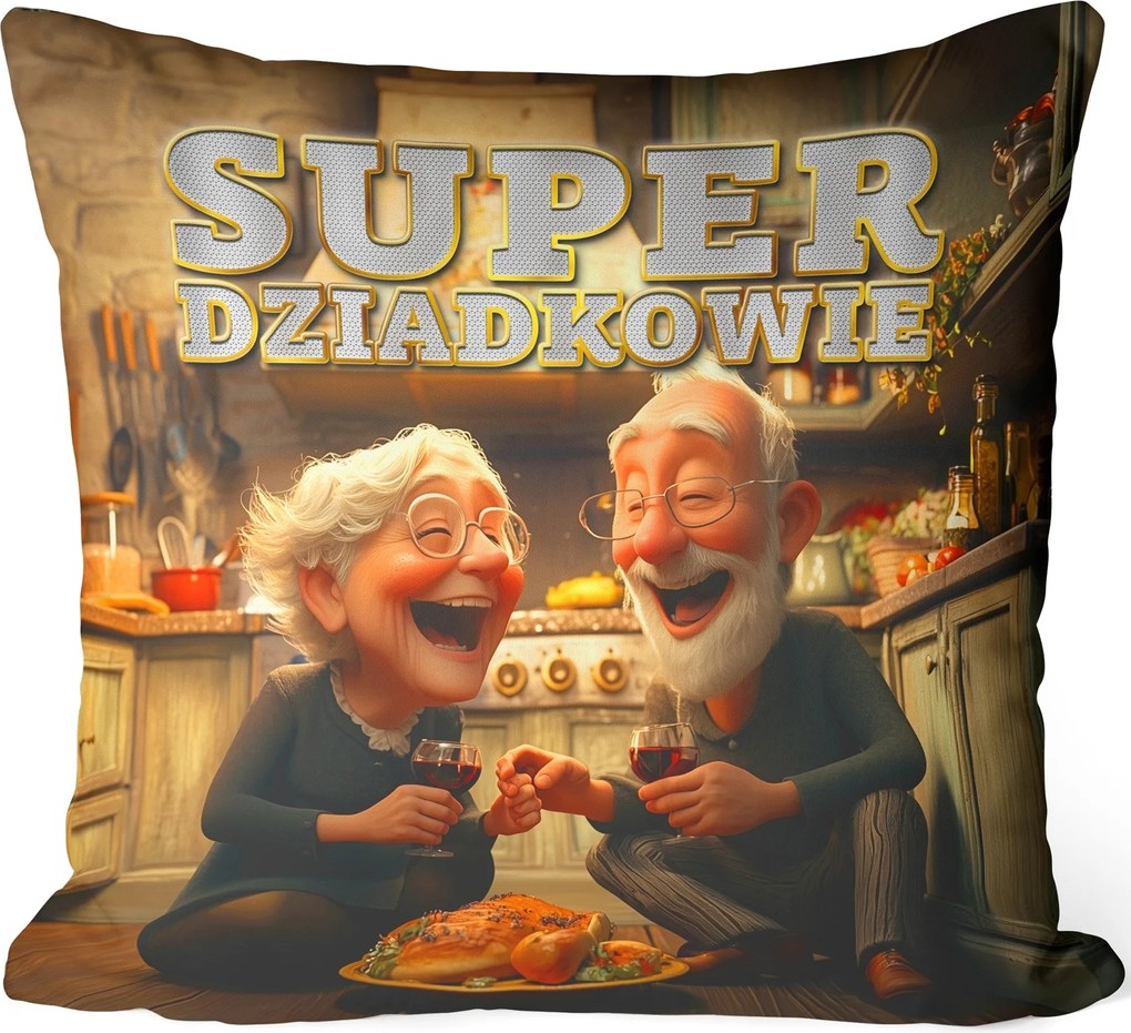 Nagymama És Nagypapa Napi Párna Ajándék Nagyszülőknek Nagyszülők Minta 515