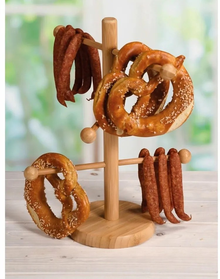Kesper 58615 Perec és kolbász állvány 6 karral,magasság 37 cm