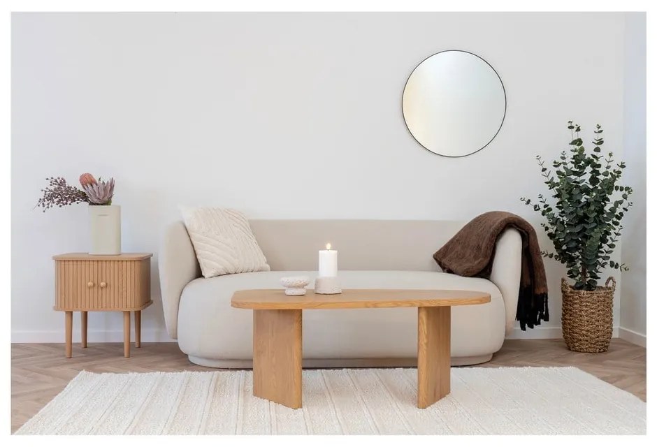 Natúr színű dohányzóasztal 50x100 cm Melo – House Nordic