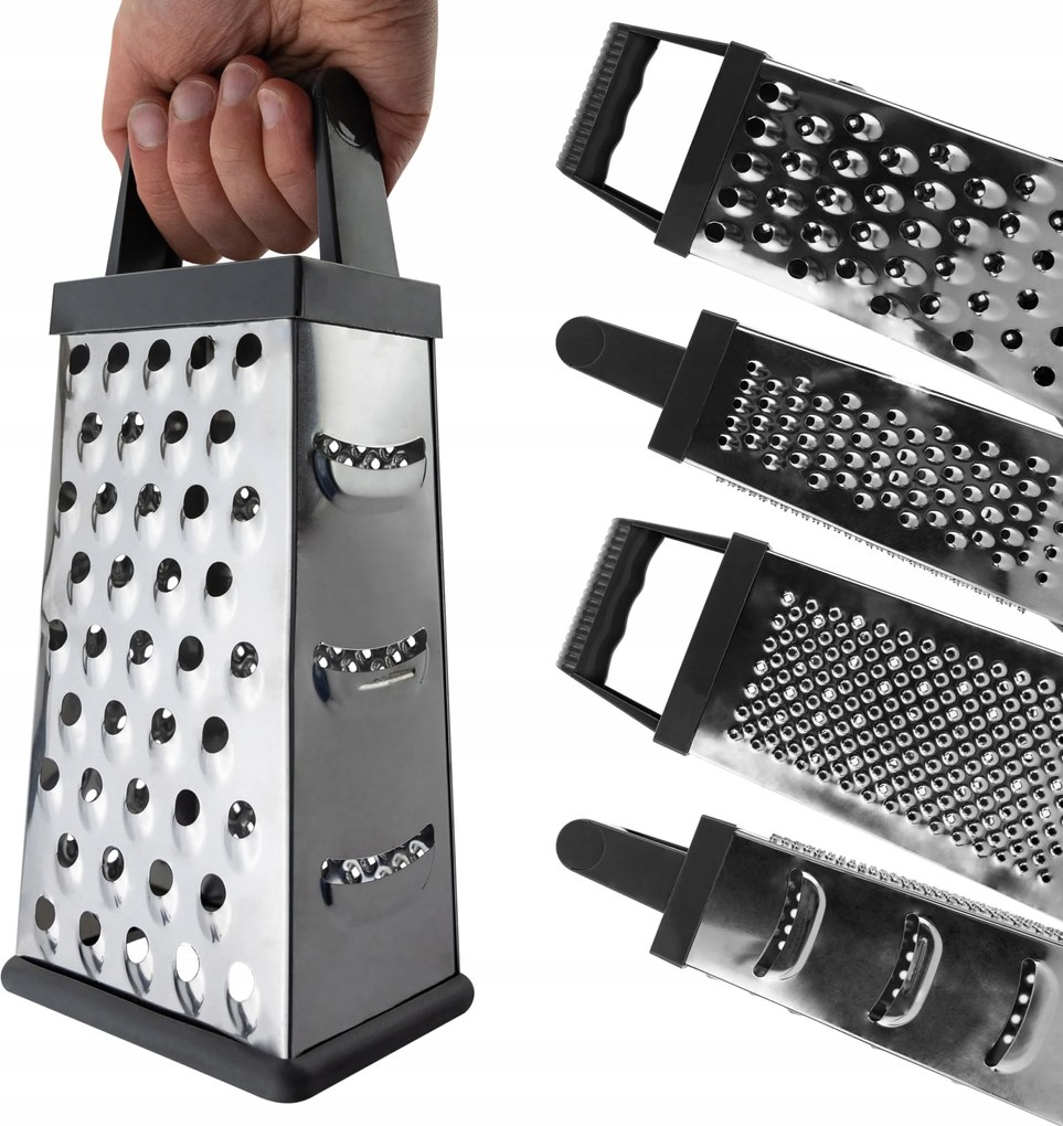 Konyhai Reszelő Zöldség Gyümölcs Sajt Reszelő 4 Oldalas Univerzális