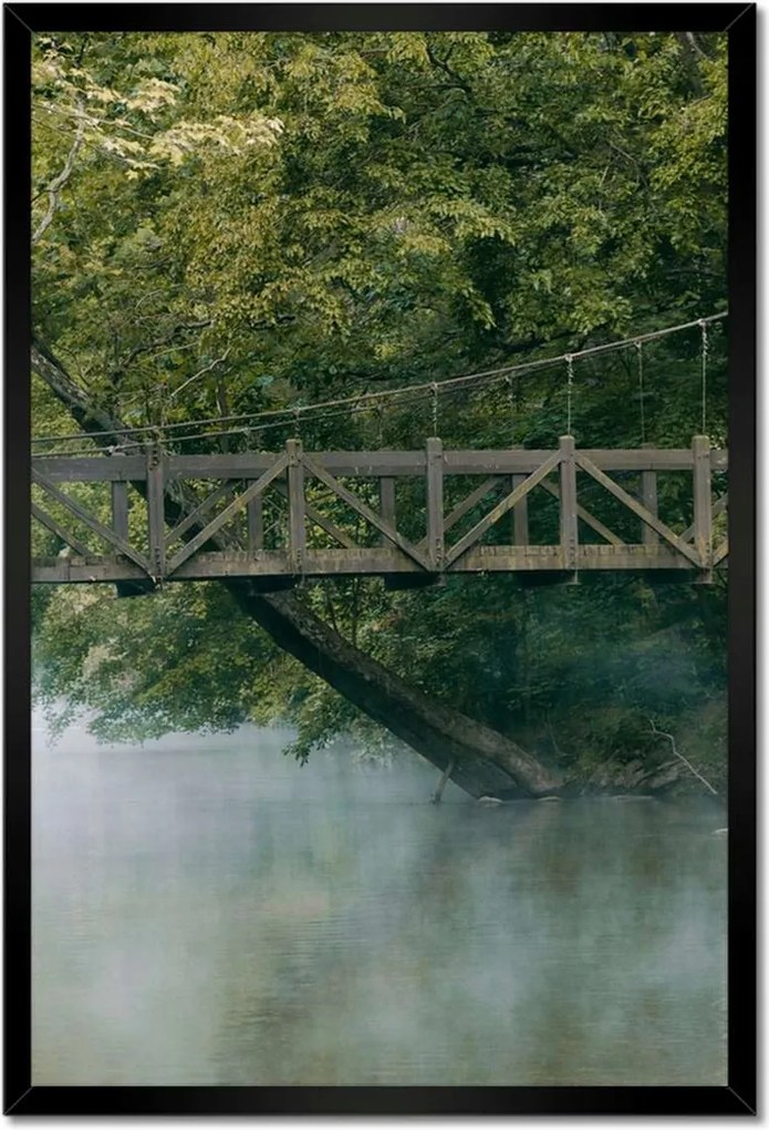 Poszterek keretben 40x60 Híd Építészet Tájkép