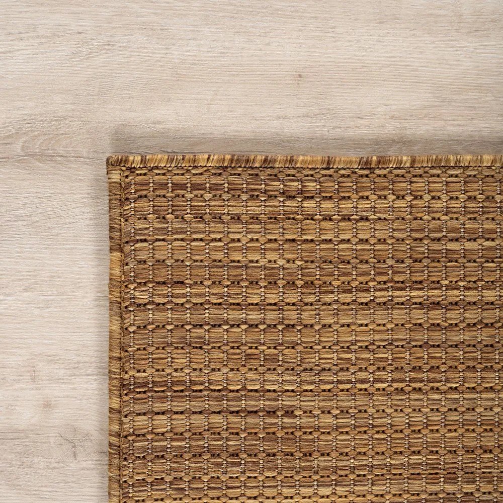 Barna kültéri-beltéri szőnyeg 80x150 cm Mira 1450 – Ayyildiz Carpets