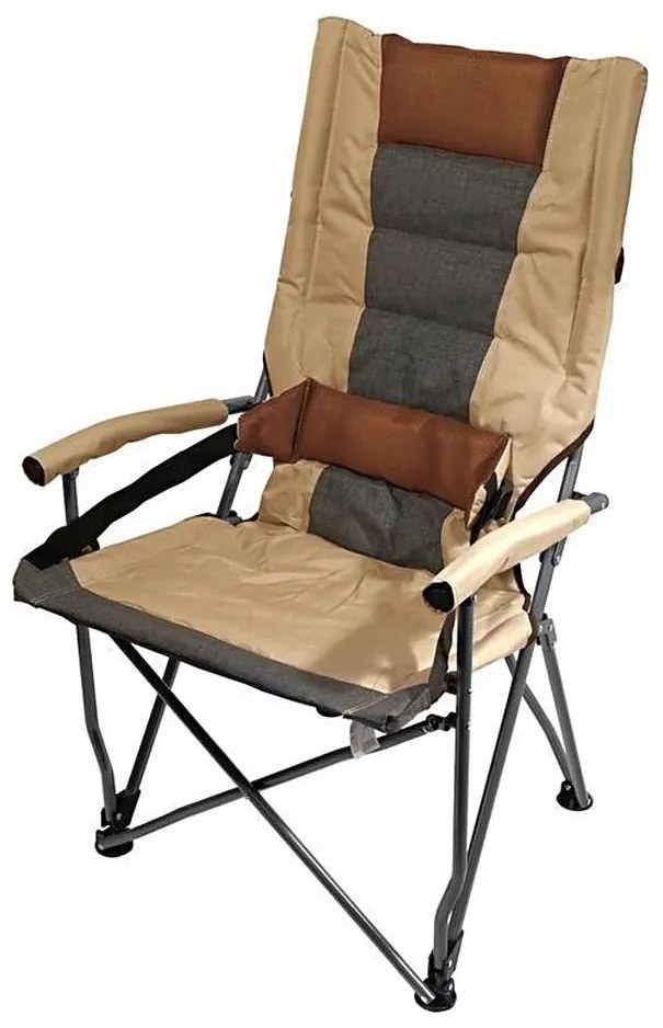 Összecsukható kempingszék barna