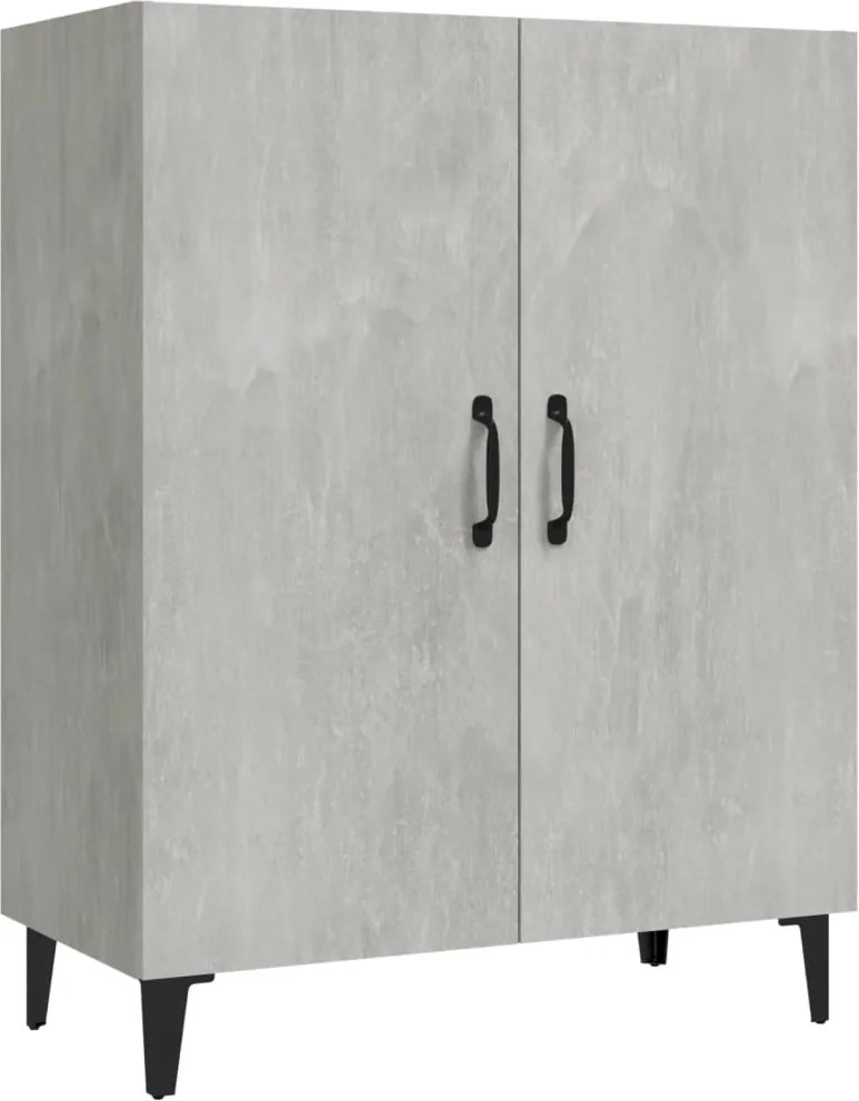 vidaXL betonszürke szerelt fa tálalószekrény 70 x 34 x 90 cm