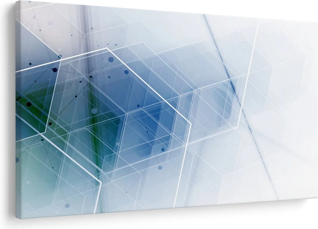 Kép - Geometriai formák (90x60 cm)