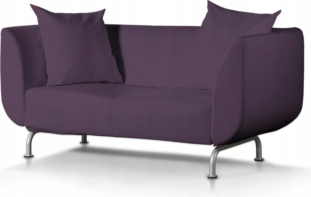 Dekoria Strömstad 2 személyes kanapé huzat Ikea rózsaszín