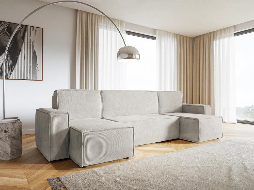 Sarokkanapé Copenhagen L (homok + fekete). 1098892