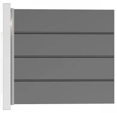 RED - R12013 - LED Kültéri beépített lámpa TESS LED/3W/230V IP54 fehér