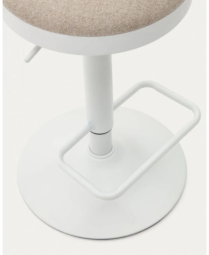 Bézs bárszék szett 2 db-os 58 cm Zaib – Kave Home