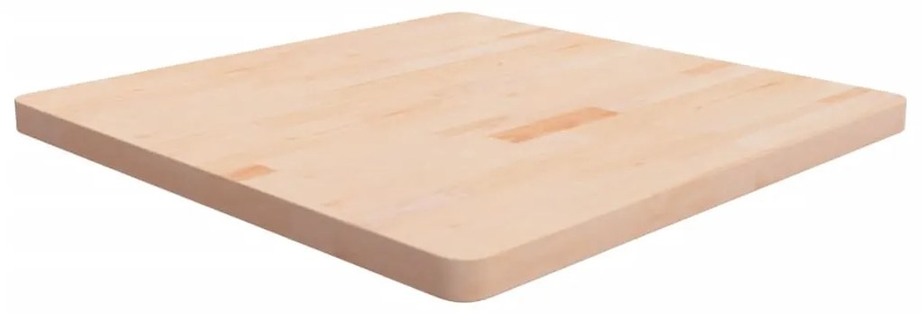 kezeletlen tömör tölgyfa asztallap 80x80x4 cm