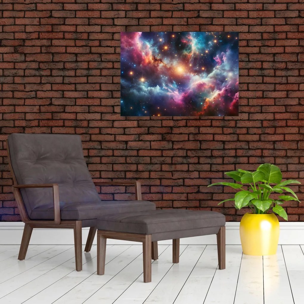 Kép - Sötét univerzum (70x50 cm)