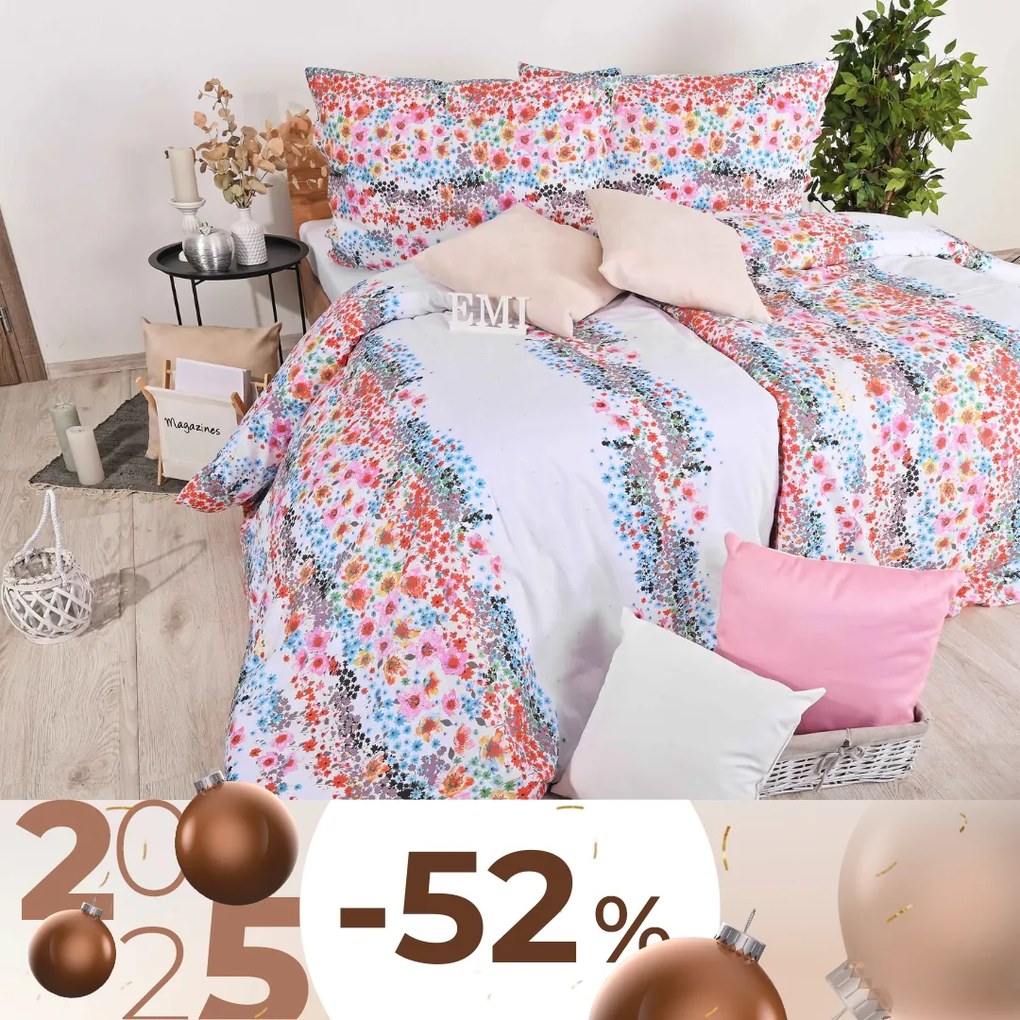 EMI Spring pamut ágyneműhuzat: Standard egyszemélyes szett 1x (200x140) + 1x (90x70) cm