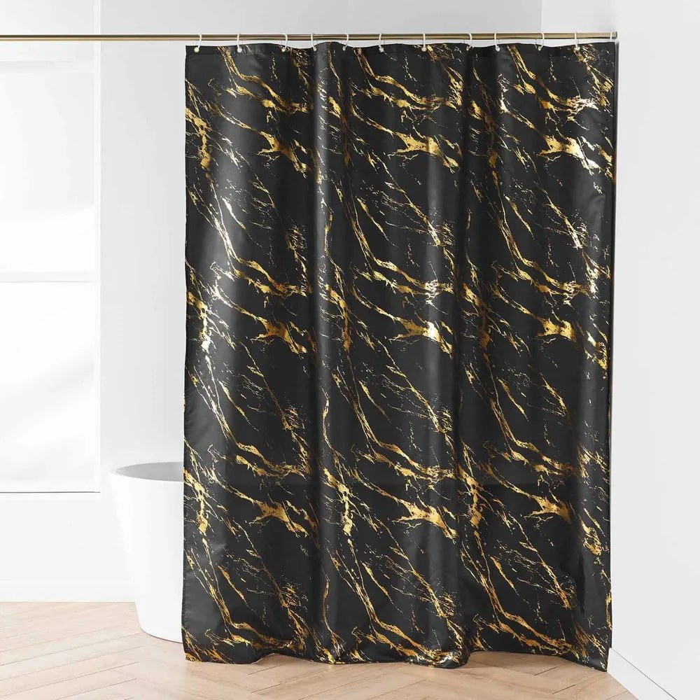 Zuhanyfüggöny 180x200 cm Aquamarbre – douceur d'intérieur