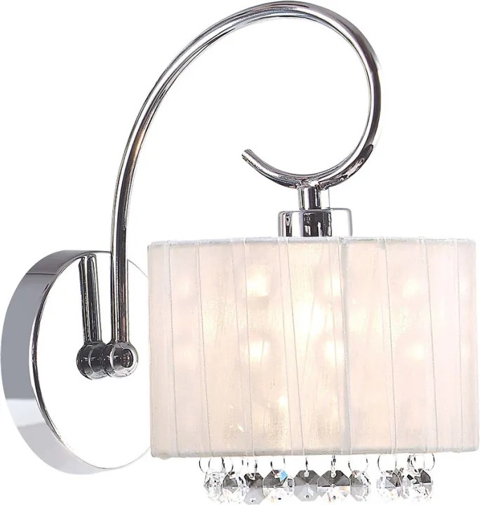 ITALUX MBM1583--1-WH SPAN Kristály Fali Lámpa E14 IP20