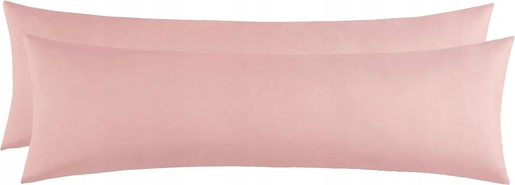 Aisbo Cushion Párnahuzat 40x145cm 2DB Mikroszálas Rózsaszín Hosszú