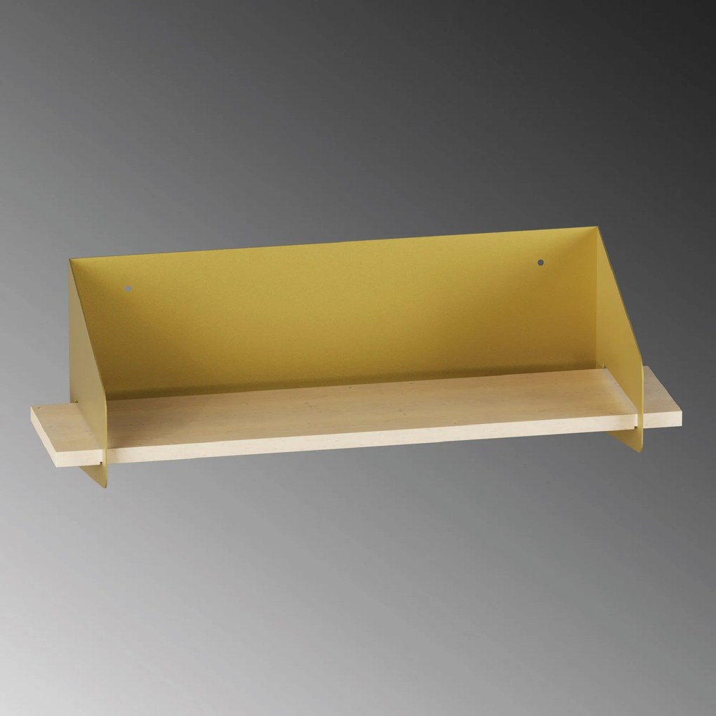 Fali polc Long Arm - Arany