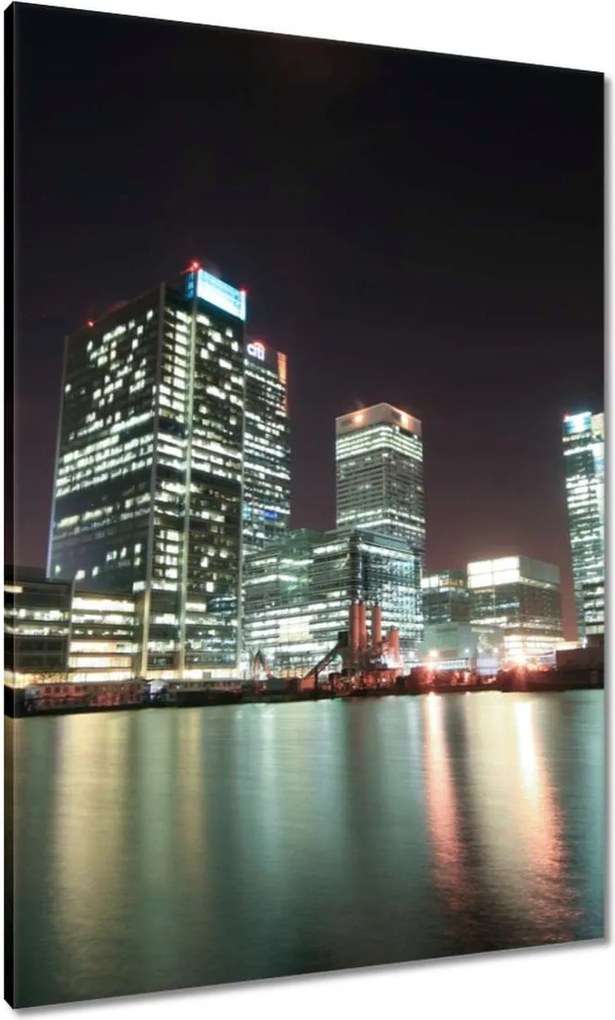 Vászonkép 70x100 Megvilágított London