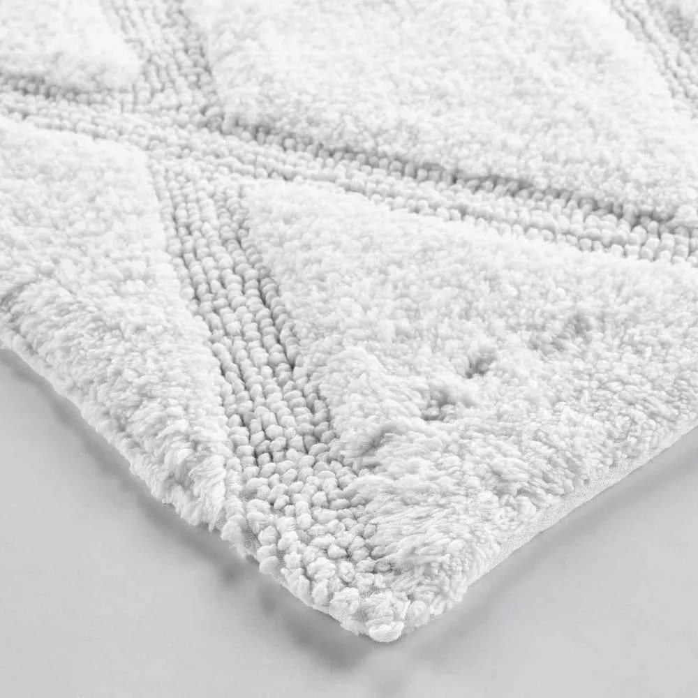 Fehér fürdőszobai kilépő 50x80 cm Thais – douceur d'intérieur