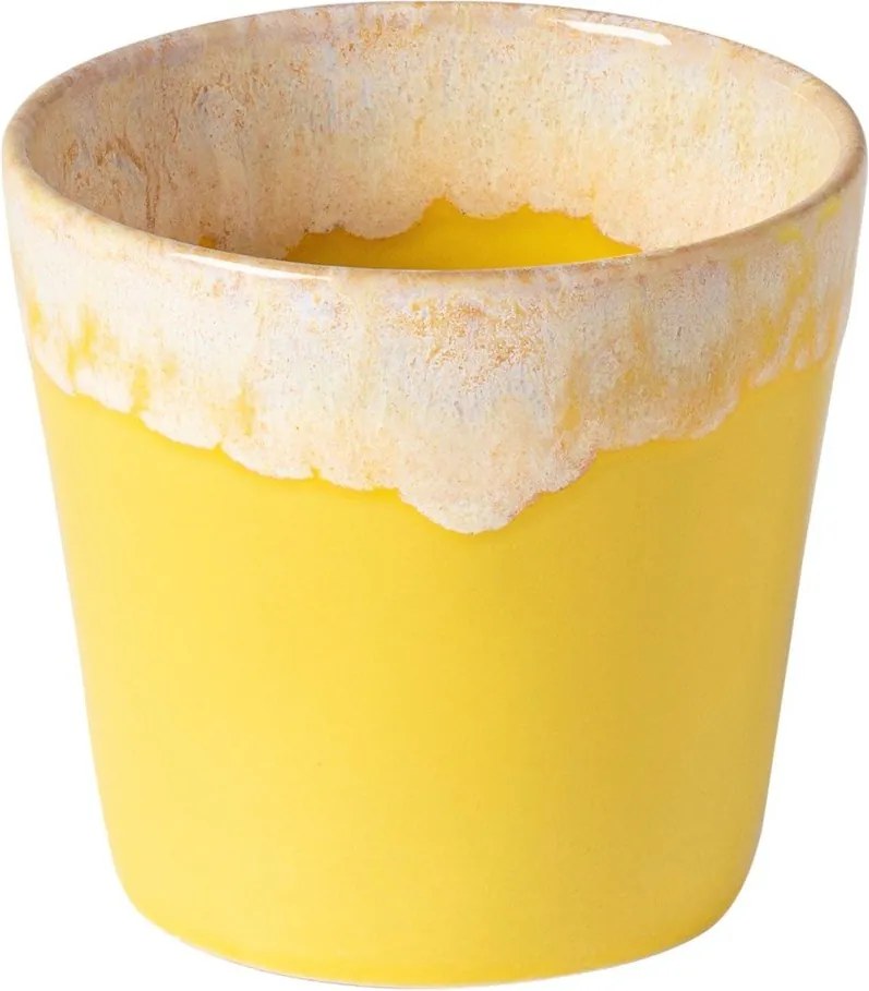 Sárga-fehér agyagkerámia csésze 210 ml Grespresso – Costa Nova