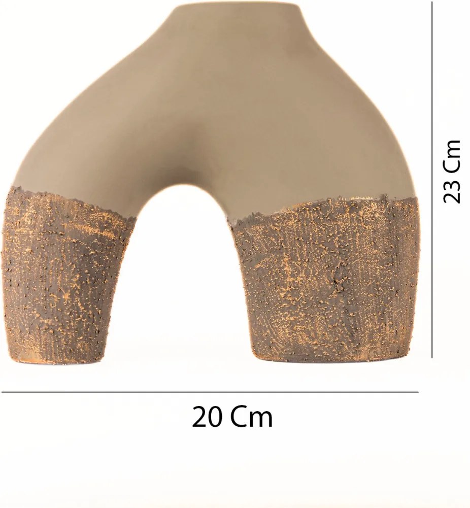 Kerámia váza, 20 cm – BK005