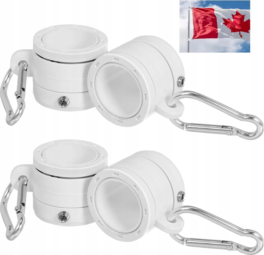 Kültéri zászlórúd-forgató készlet